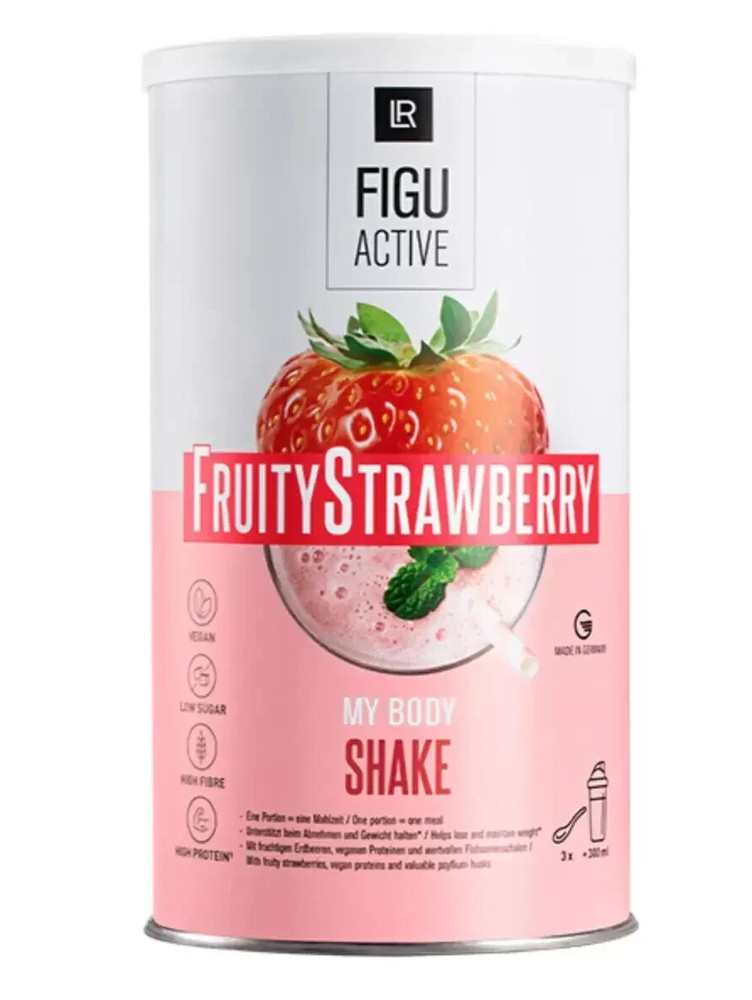 LR Figuactive Strawberry Nutritious Drink Body Shake 496 g