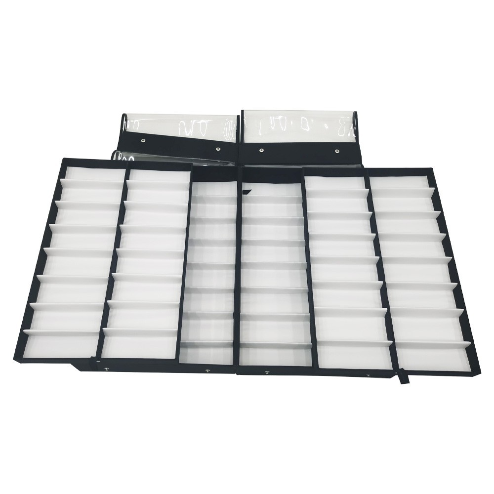 64 Pairs Portable Eyeglasses Display Case Storage Box Organize Sorting