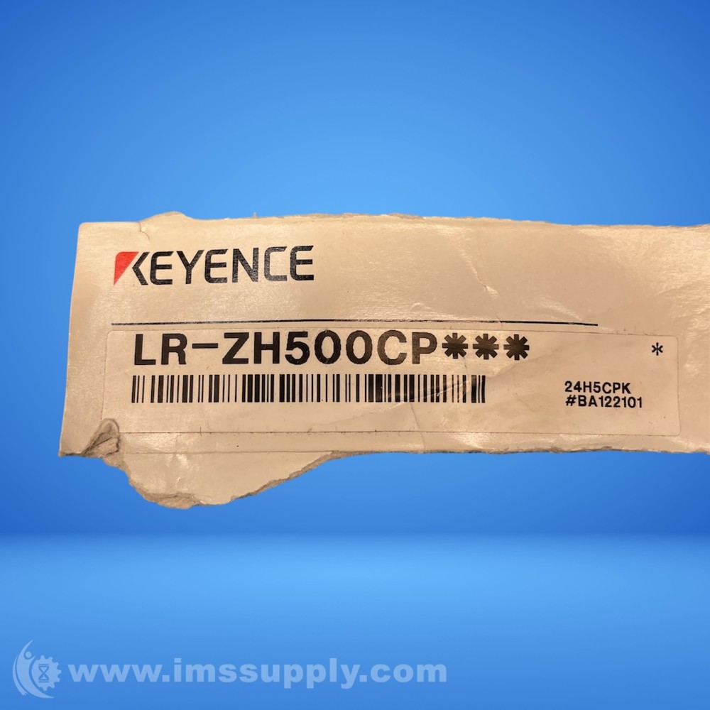 Keyence LR-ZH500CP IO-Link Rectangular Photoelectric Sensor FNIP