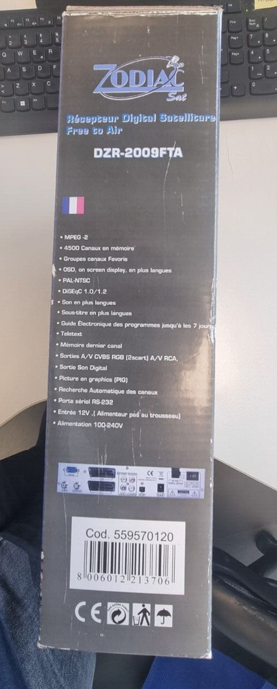 DZR-2009FTA DIGITAL SATELLITE RECEIVER