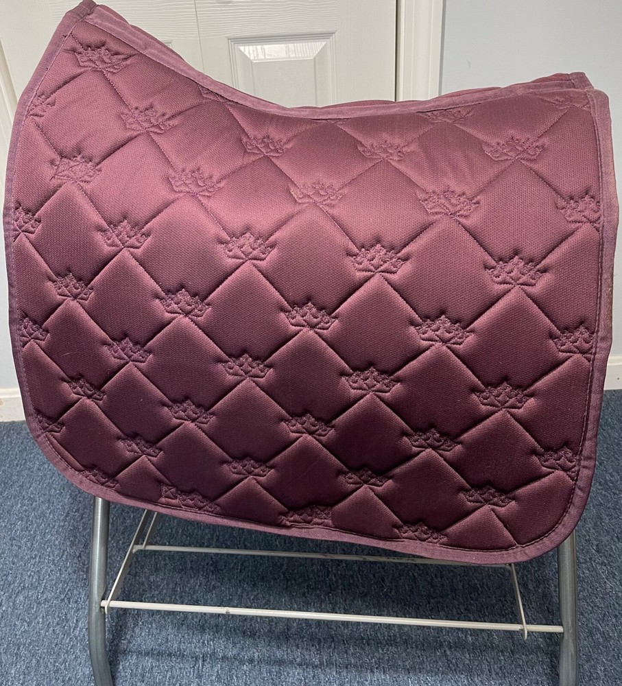 Horze Dressage Saddle Pad Quick-Dry Mesh Lining Pre-Owned