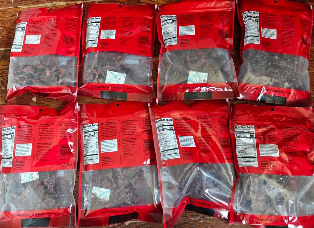 8 Pack - Jack Link's Original, Peppered Beef Jerky (8, 5oz Bags)