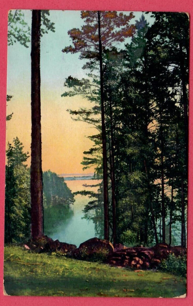 LATVIA USED RIGA 1924 POSTCARD 1419