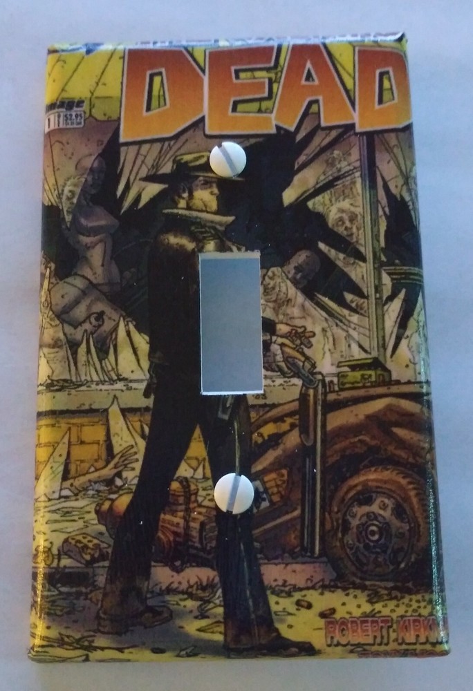 The Walking Dead Issue #1 Double Toggle Light Switch Cover
