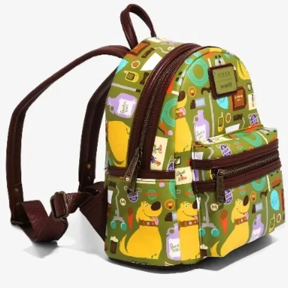 Loungefly Disney Up Dug & Knick-Knacks Mini Backpack Exclusive