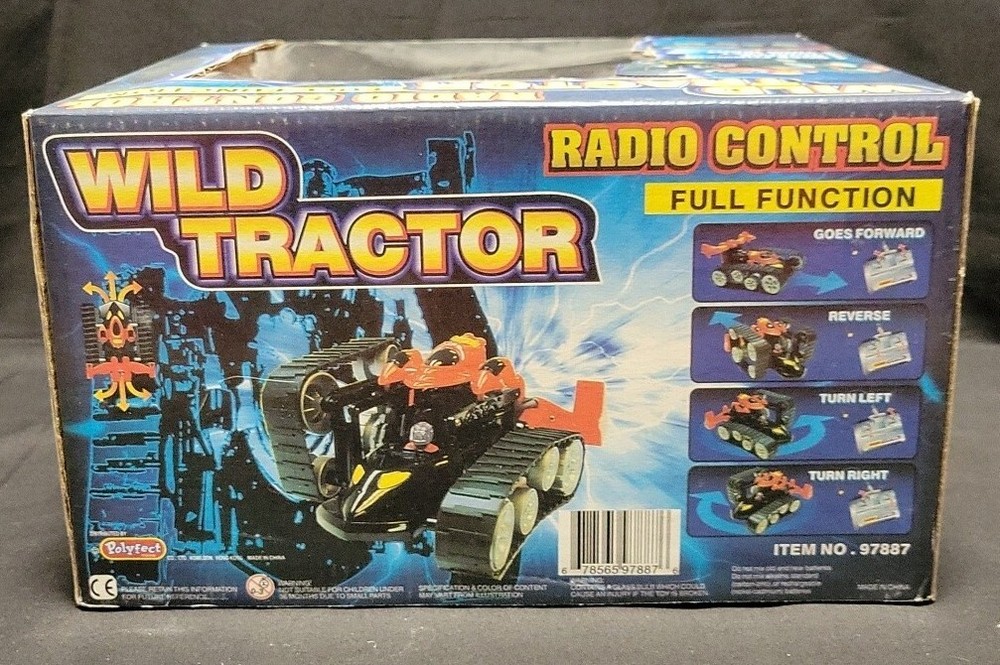 Vintage Radio Contol Wild Tractor Never Opened