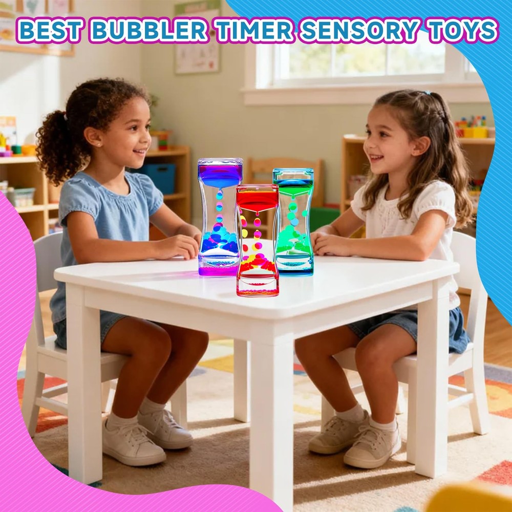 YUE MOTION Liquid Motion Bubbler - Sensory Fidget Desk Medium, Single Pack