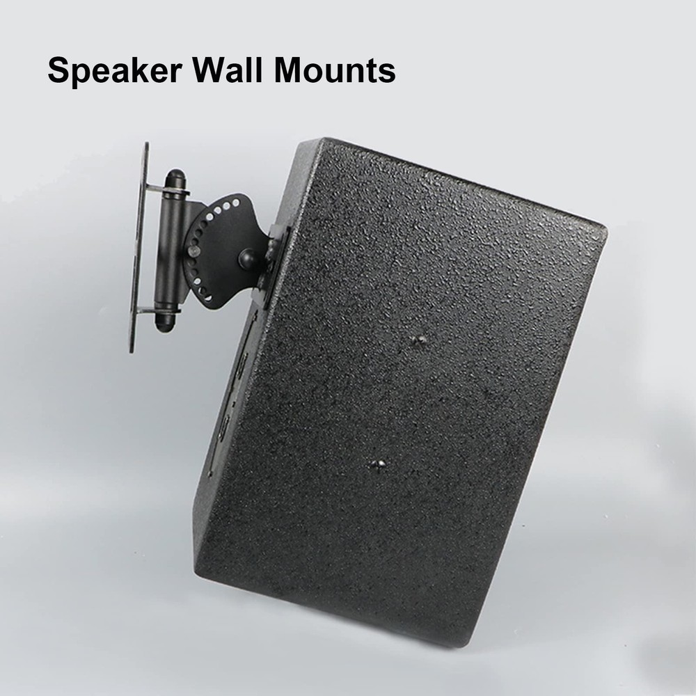 Howonder Speaker Wall Mount, Mount Bracket Design for Black