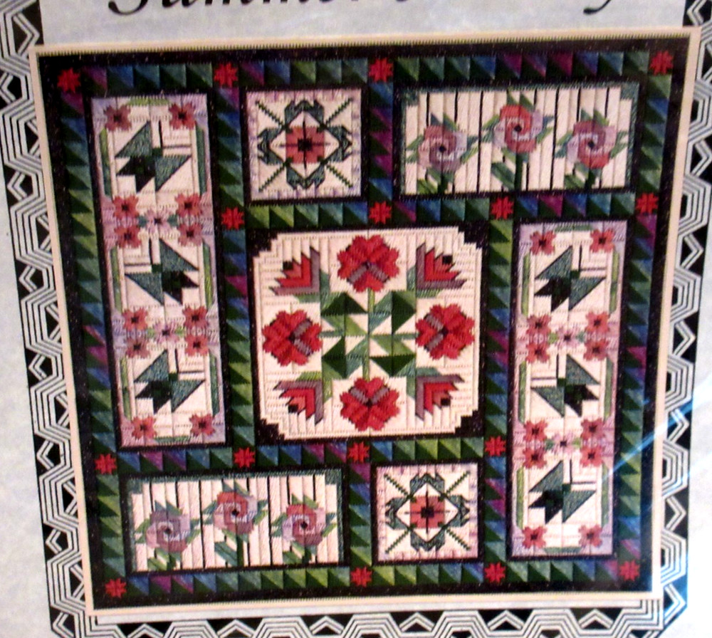 Nancy's Needle SUMMER MEDLEY Counted Thread/Ndlpt Pattern