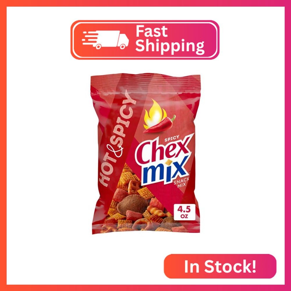 Chex Mix Savory Hot Spicy Snack Mix