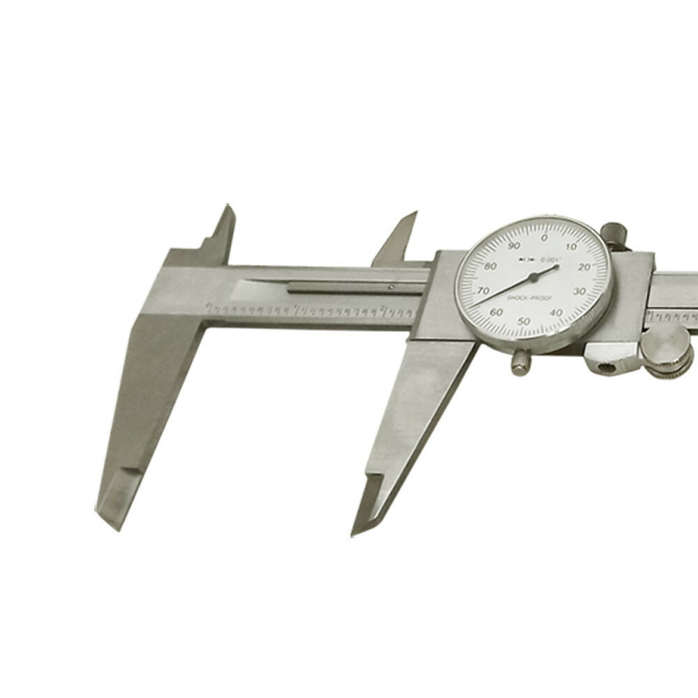 4 Way Dial Hand Tools Caliper Ruler 6" Shockproof .001" GRAD