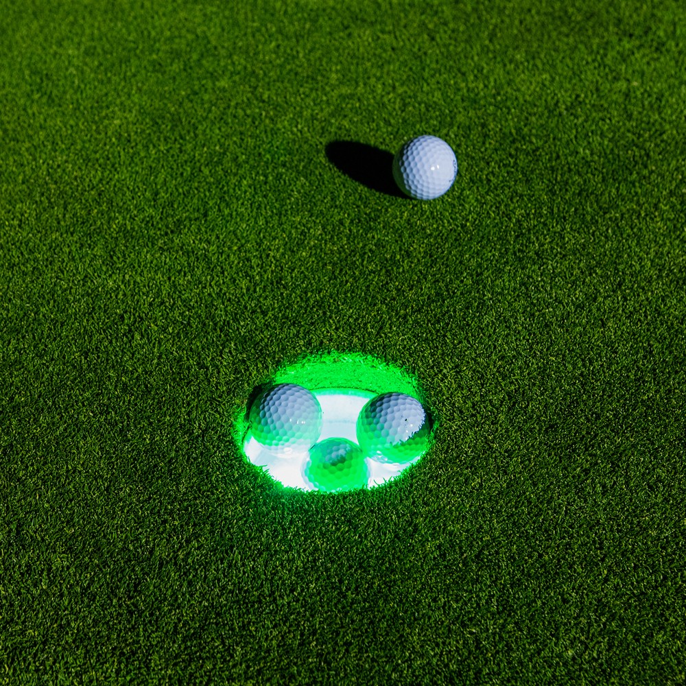 GoSports Light Up Golf Hole Lights - 3-Pack