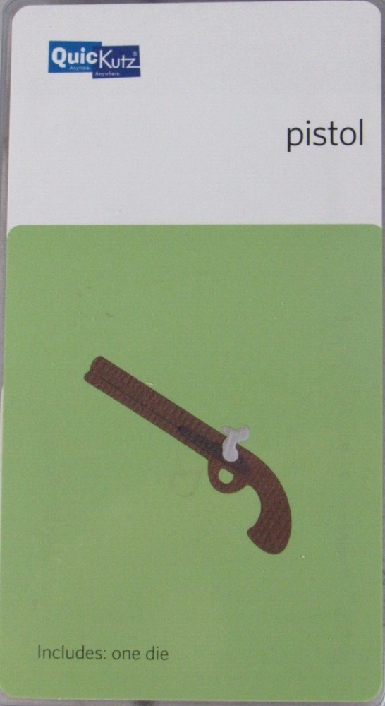 QuicKutz Pistol 2x2, 1 Cutting Die Set RS-0779