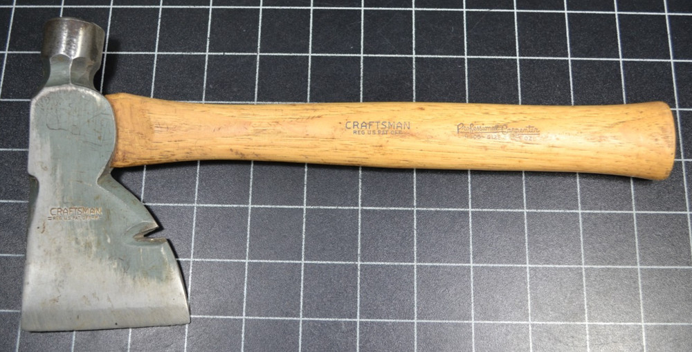 CRAFTSMAN - HALF HATCHET - ALL ORIGINAL