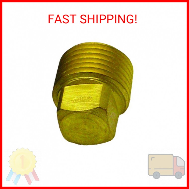 Invincible Marine BR54836 GarboardPlug Only Brass