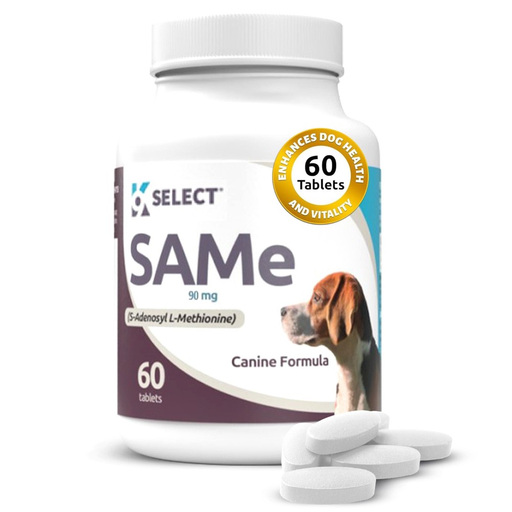 K9 Select SamE, Liver support supplement with 3 different dosages for all dogs