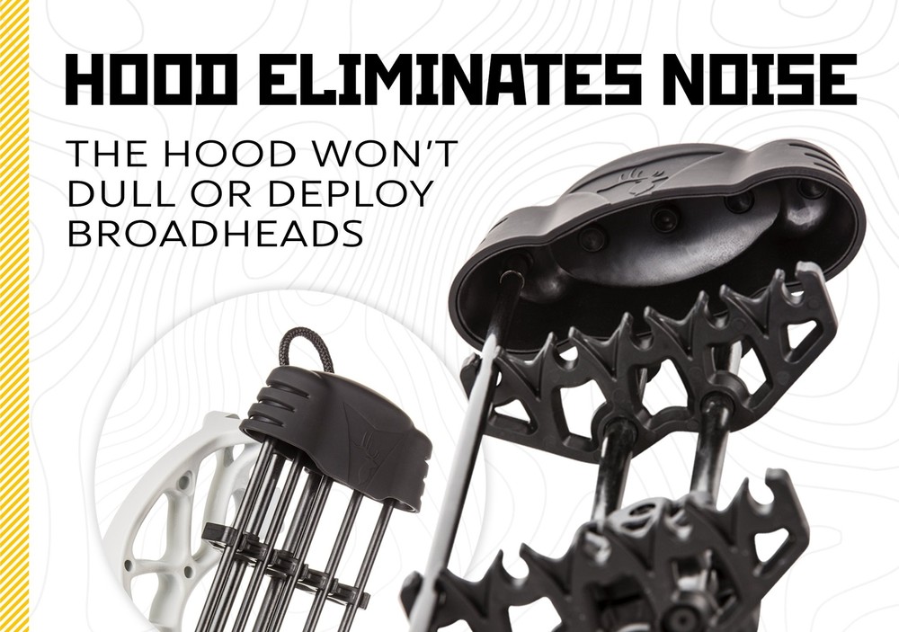 5-Spot Archery Arrow Quiver Black