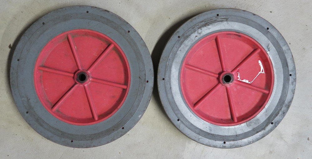 10" Back Wheels for Viper Carpet Extractor