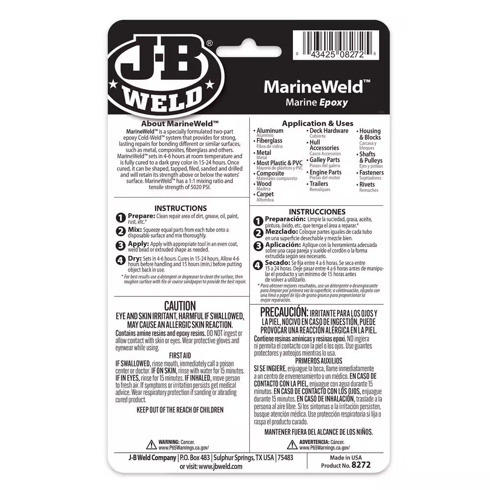 0.2 Oz. Marine Weld Epoxy
