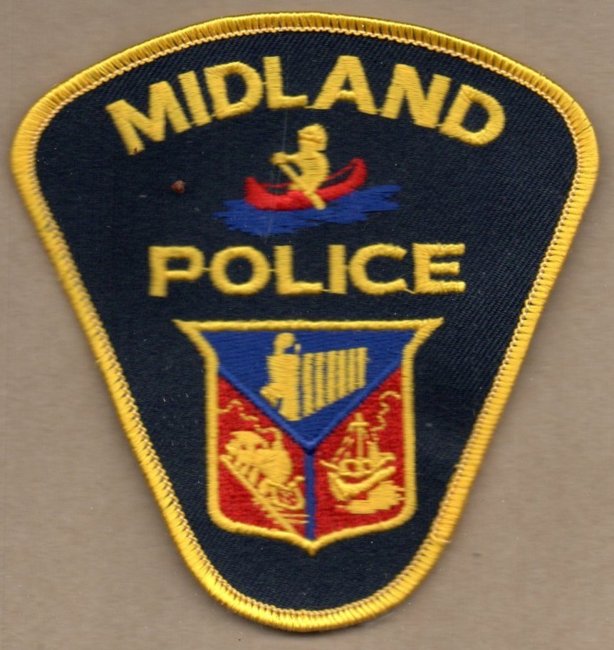 Midland (ON) PD Police Patch - Canada