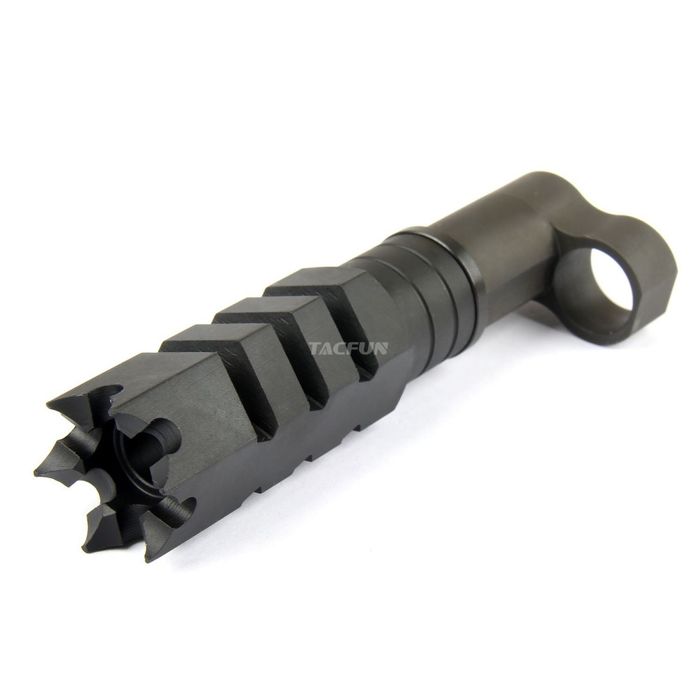 M1 Garand Muzzle Adapter + Shark Muzzle Brake 5/8x24 Thread All Steel