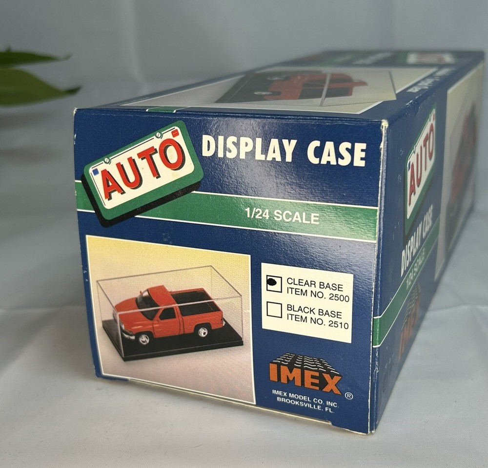 Auto Showcase Clear Base Display Case 1/24-1/25 Imex