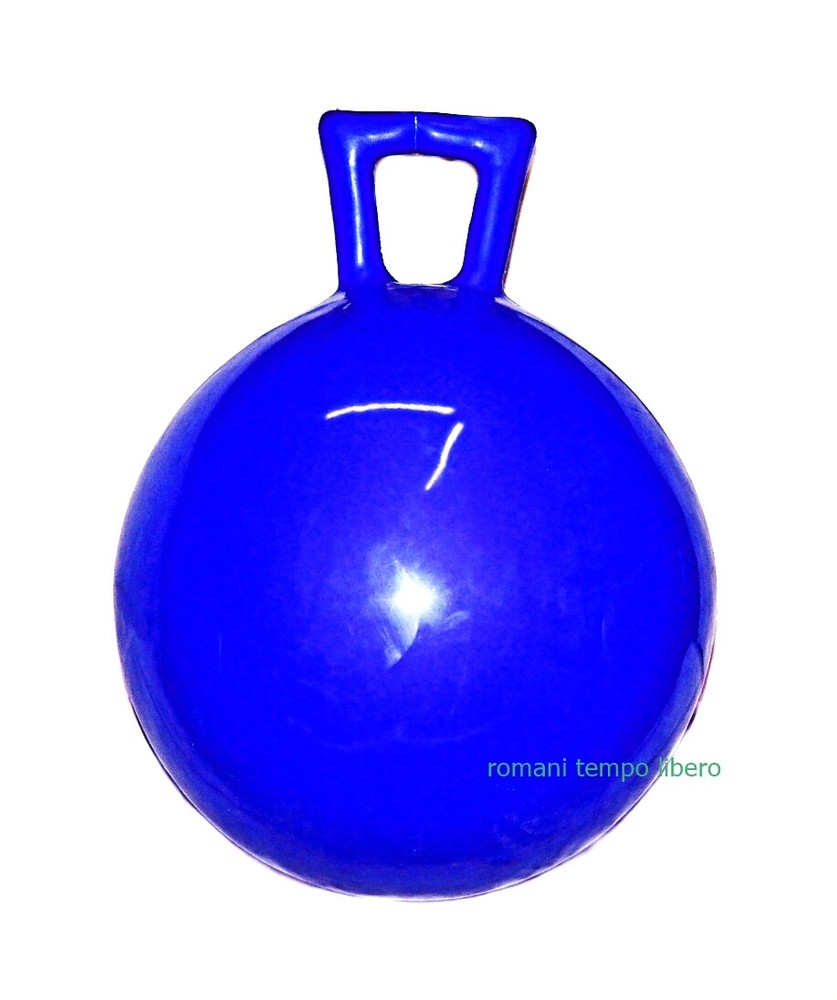 INFLATABLE RUBBER STRESS BALL WITH HANDLE DIAMETER HORSE BALL