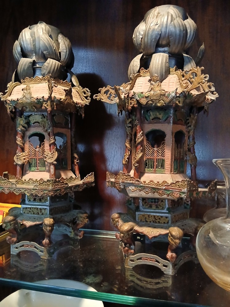 Oriental antique lantern