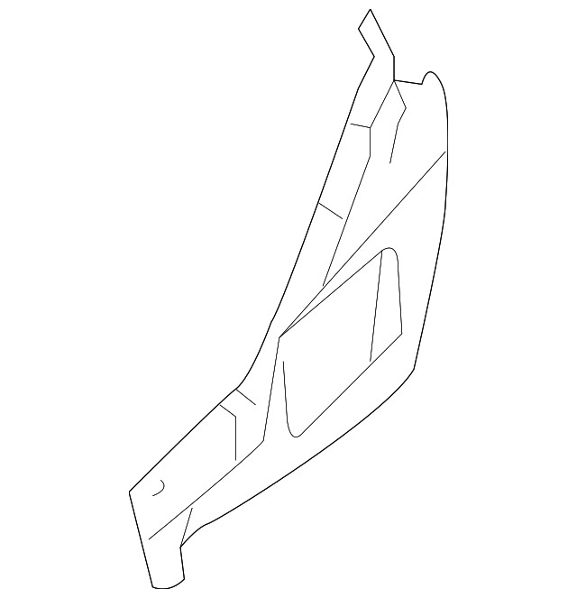 Genuine GM Driver Side Body Side Outer Panel Lower Filler 20812544
