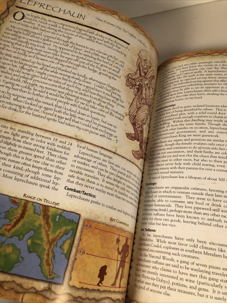 HACKMASTER HACKLOPEDIA OF BEASTS Hardcover RPG Bestiary Rule book Kenzer