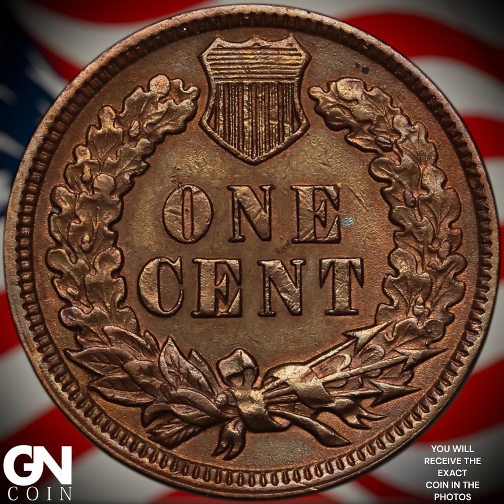 1897 Indian Head Cent Penny A4441