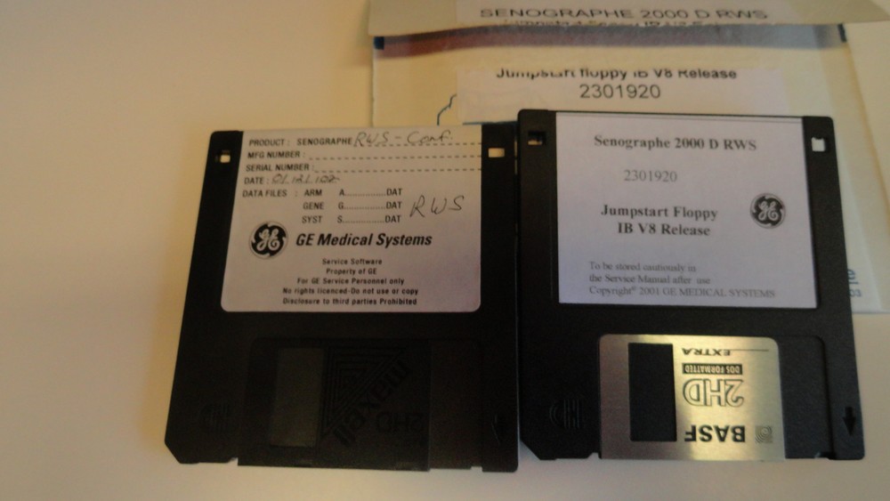 BB2:  Sensographe 2000D 2000 D Jumpstart FLOPPY IB V8 Release and RWS-Conf