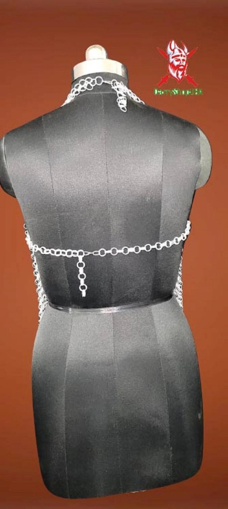 "Anodized Aluminum Chainmail – 10mm Rings, Lightweight"