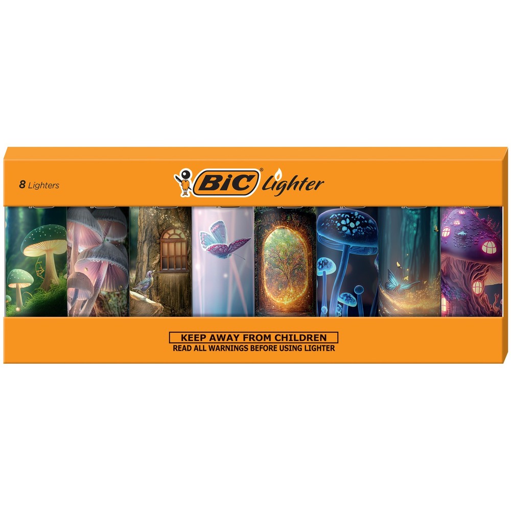 BIC Special Edition Whimsical Series Lighters, 8-Count