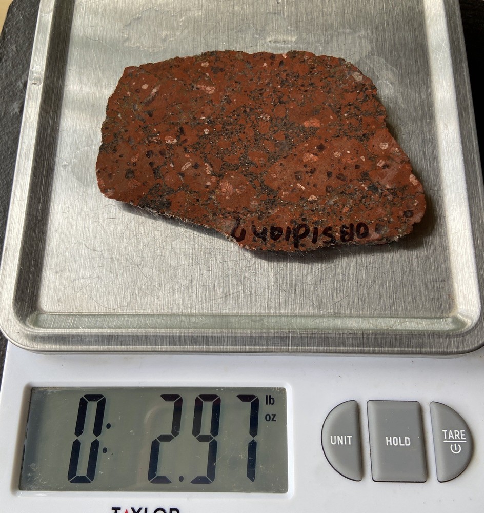 Kingstonite Slab From Michigan 2.97 Oz