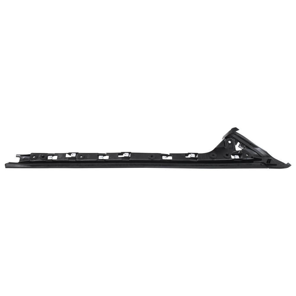 MOTOKU 4Pcs Gloss Black Front Windshield A-Pillar Molding Trim Panel black