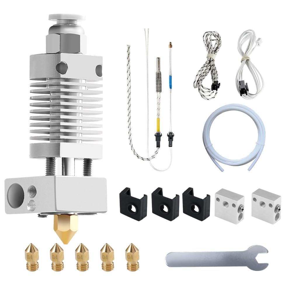 5Aplusreprap Ender 3 Hotend Upgrade: M3 Stud Thermistor,Fast Replaced, Silver