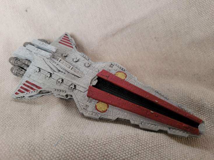 Star Wars Armada Venator Class Star Destroyer(fully painted)