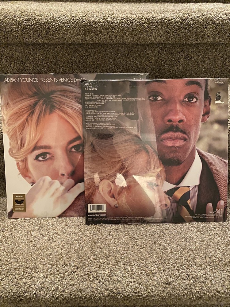 Adrian Younge Serato control vinyl pair