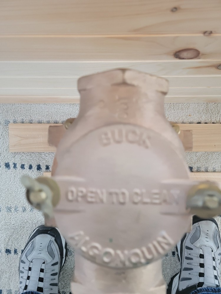 2" Buck Algonquin bronze sea strainer