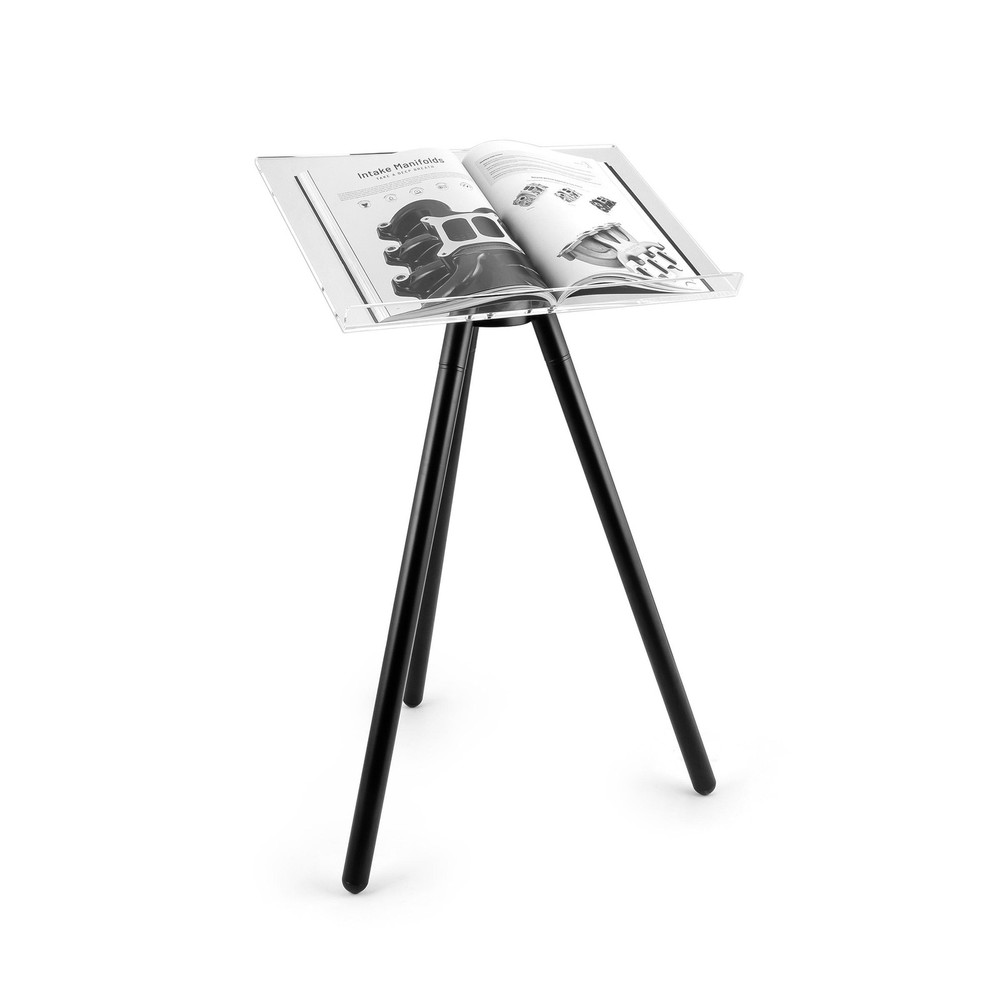 Speedmaster Adjustable Lucite Acrylic Tripod Sumo Catalog Book Stand