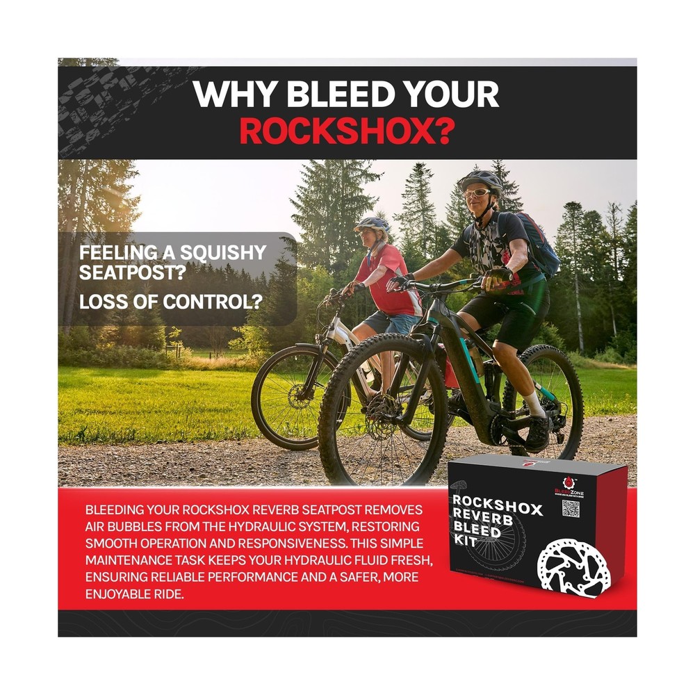 BleedZone Brake Bleed Kit - Compatible with RockShox Standard