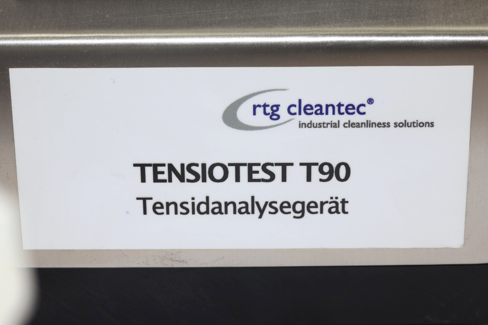 RTG CLEANTEC TENSIOTEST T90 SURFACTANT ANALYZER