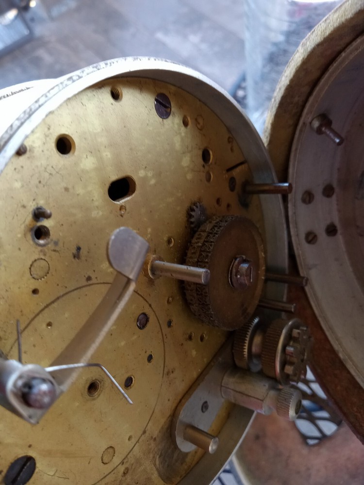 Vintage Guardsman Night Watch Time Clock