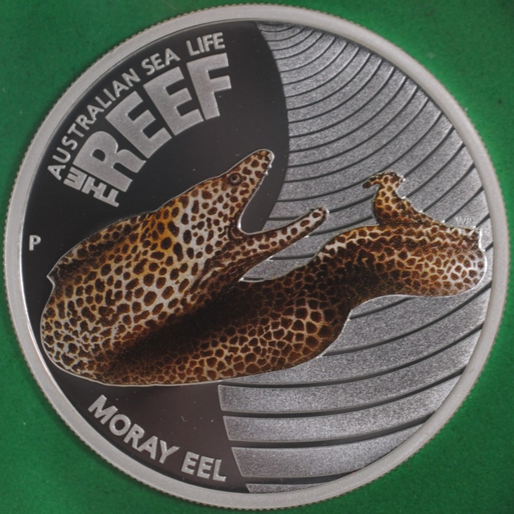 2009 Australia 50 Cents Proof Moray Eel