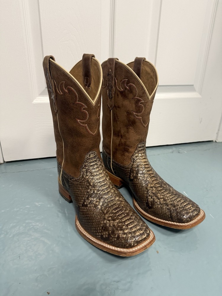 Cody James Exotic Python Western Boots Men's Size US 10 D