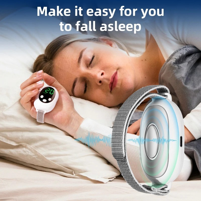 Device Hand Held Ergonomic Sleep Aid Machine Improve Sleep Relief