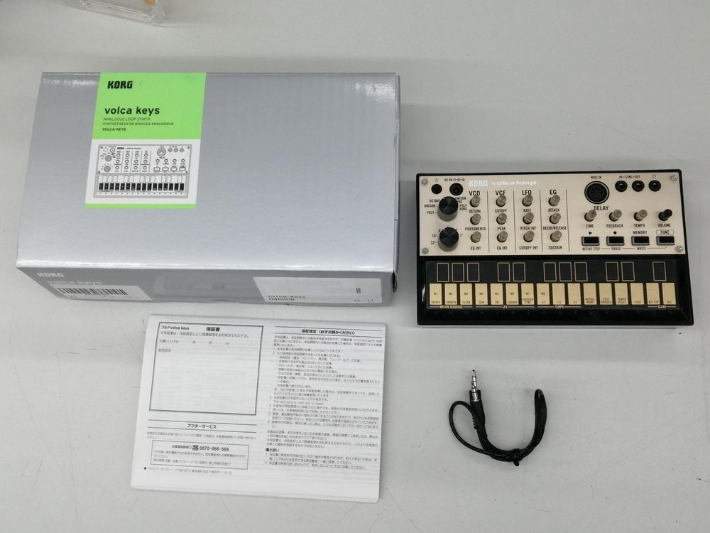 Korg Volca Keys Analog Polyphonic Synth Loop Sequencer - Used from Japan