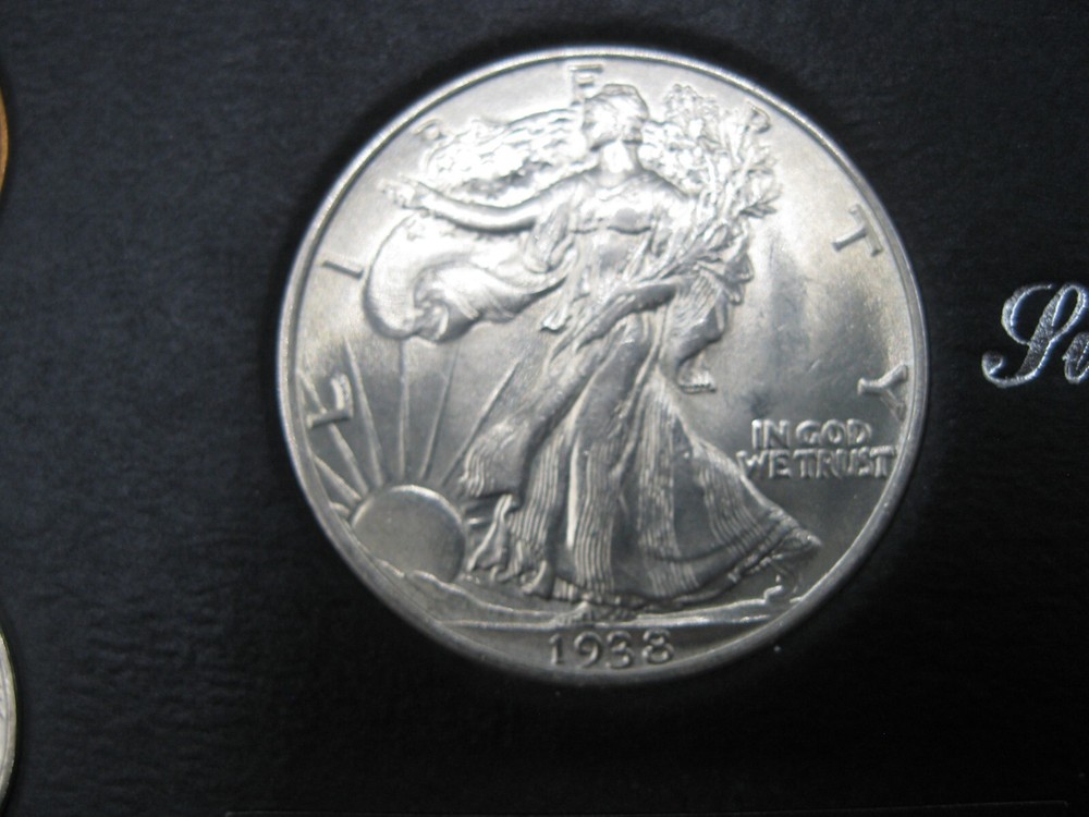 1938 P US Mint Set Brilliant Uncirculated!