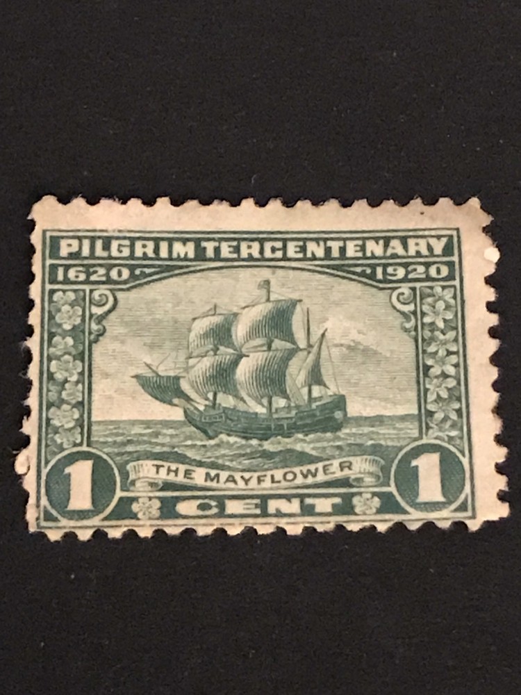 US Stamp Scott# 548 Mayflower 1920  MNG